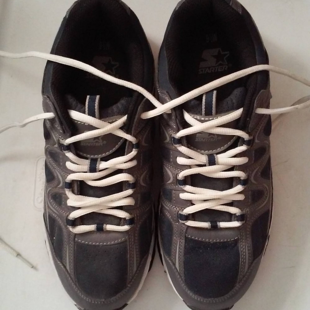 Starter Blue, Gray Sneaker size 9.5 W